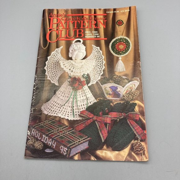 Vintage Annie's Pattern Club Magazine Lot, Quick and Easy Crafting Fun, 1990s - Picture 3 of 8